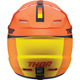 Dětská přilba Thor Sector Racer - Oranžová/Žlutá/Černá/Tmavě modrá