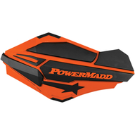 Chrániče rukou PowerMadd Sentinel (Černá/Oranžová)
