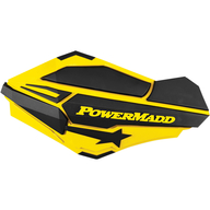 Chrániče rukou PowerMadd Sentinel (Černá/Žlutá)