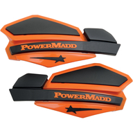 Chrániče rukou PowerMadd Star (Černá/Oranžová)