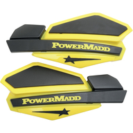 Chrániče rukou PowerMadd Star (Černá/Žlutá)