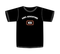 Tričko s krátkým rukávem Goes Adventure - Black